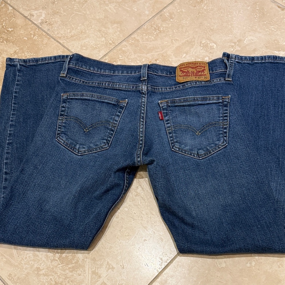Levi's 511 Slim Fit Men's Blue Jeans